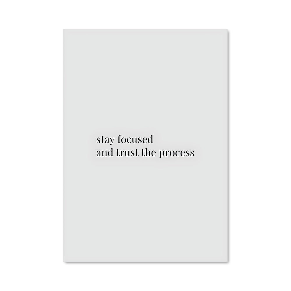 Poster Stay focused 26978