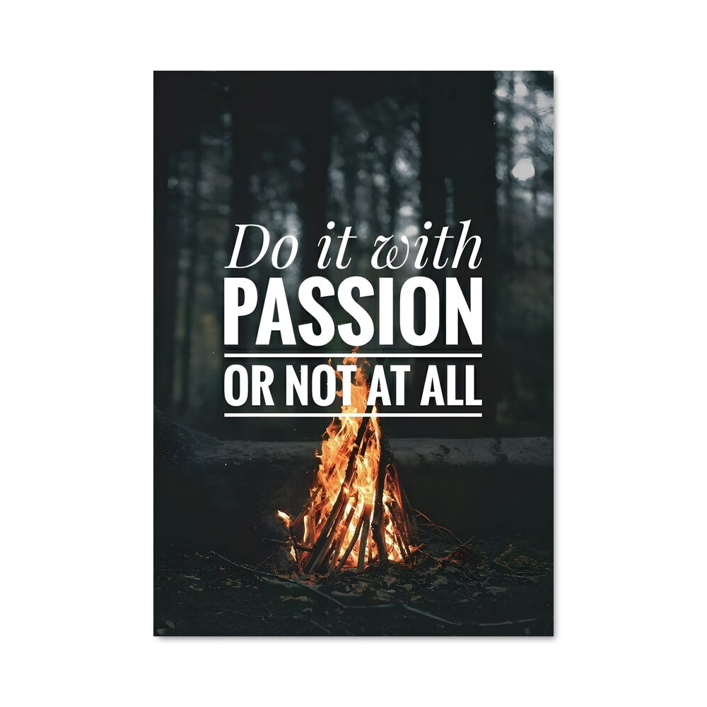 Poster Flammes de Passion