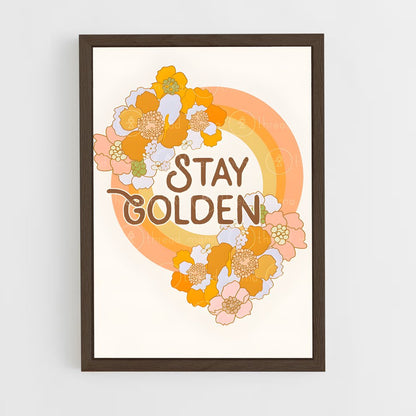 ap-stay golden-2 cadre Bois foncé