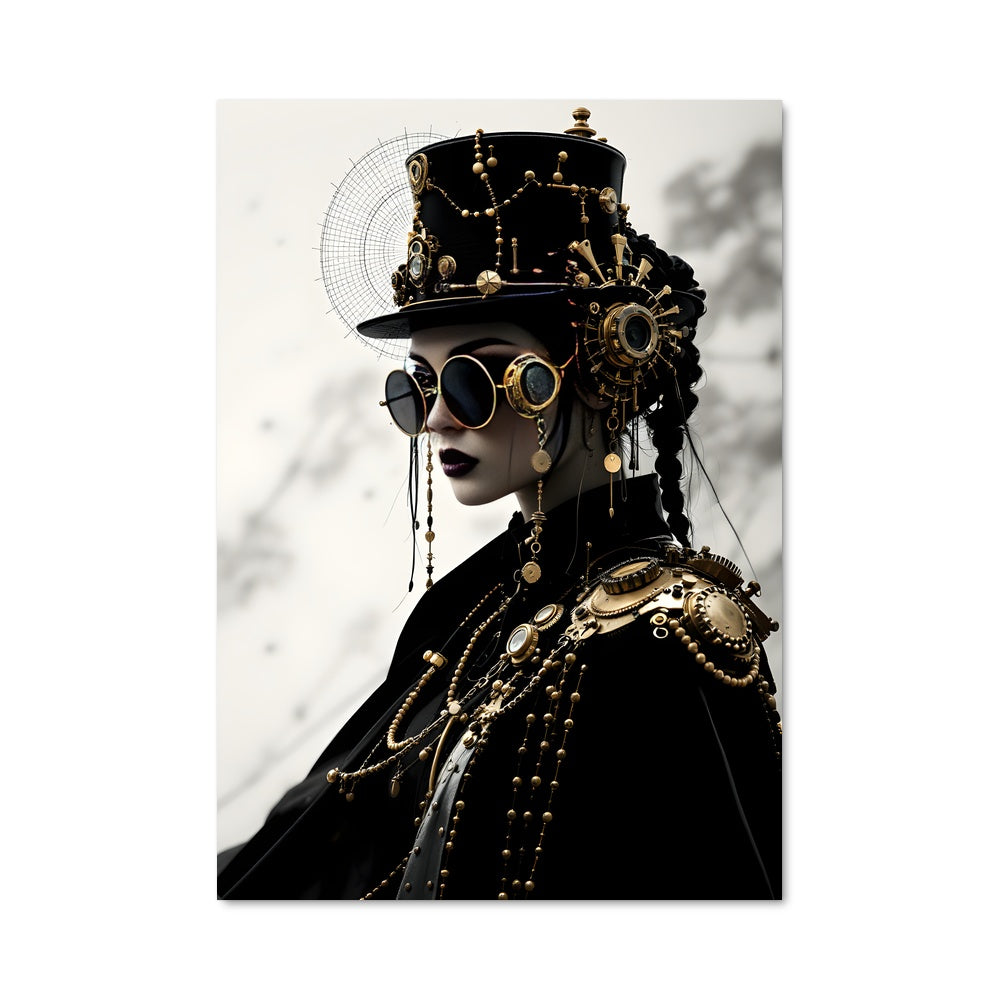Poster La Dama Steampunk