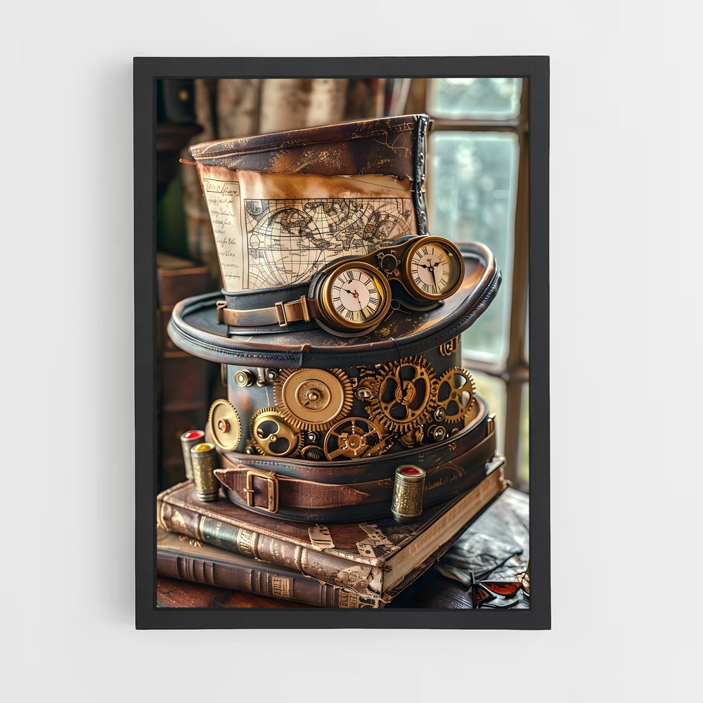 ap-steampunk-4 cadre Noir