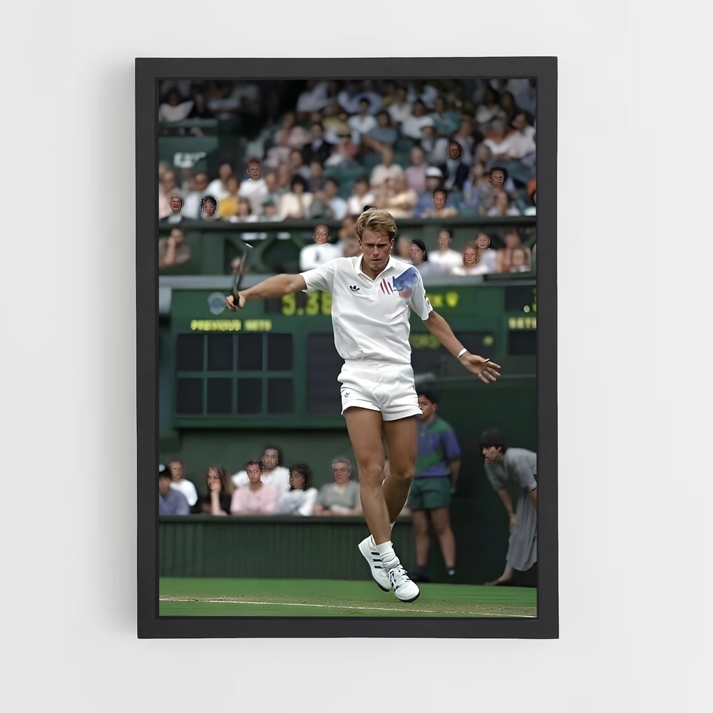 ap-stefan edberg-1 cadre Noir