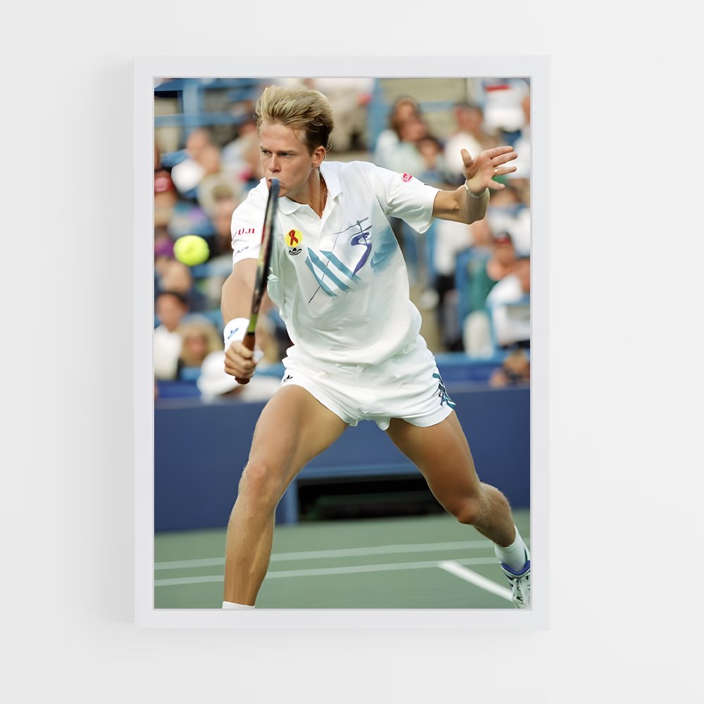 ap-stefan edberg-2 cadre Blanc