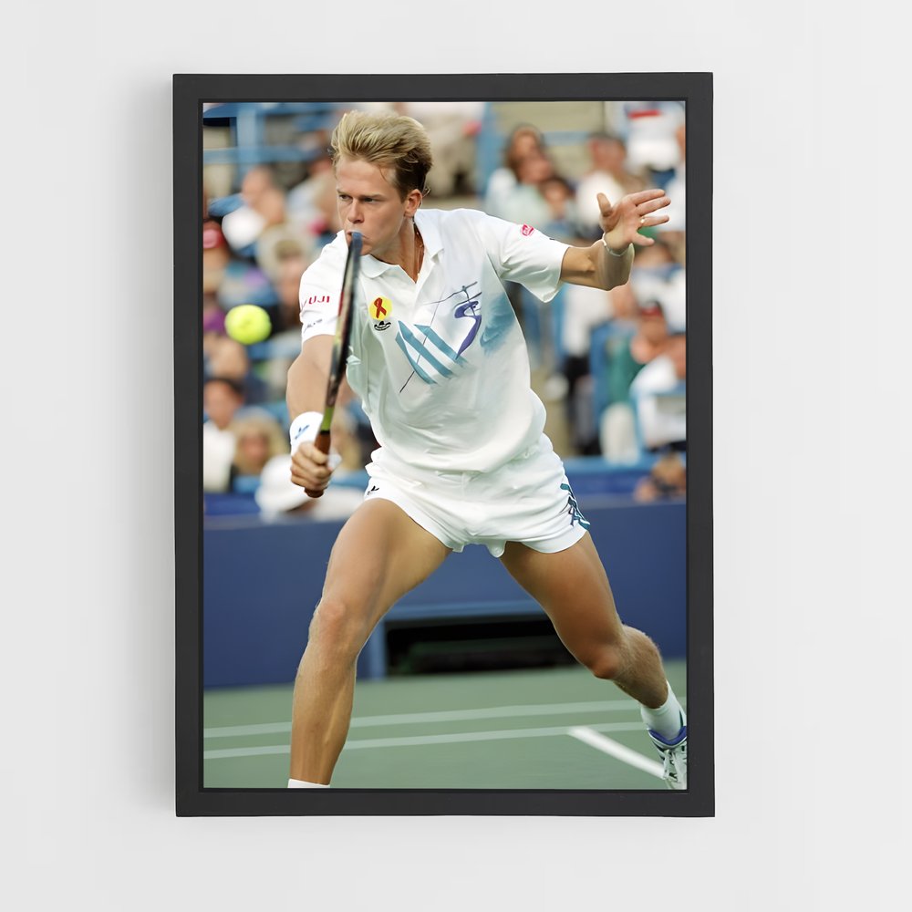 ap-stefan edberg-2 cadre Noir