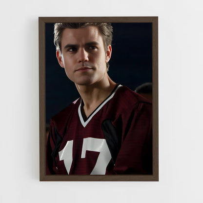 ap-stefan salvatore-2 cadre Bois foncé
