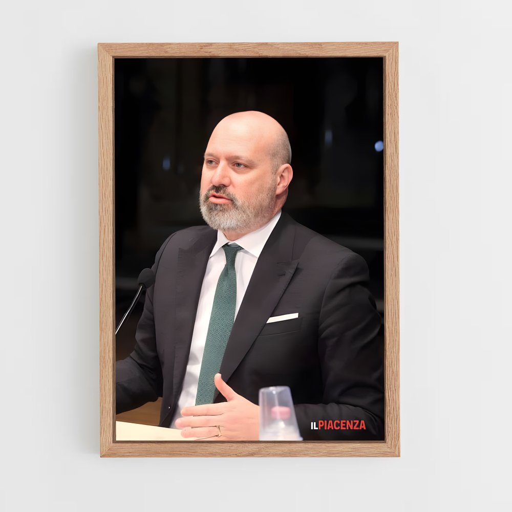 ap-stefano bonaccini-1 cadre Bois clair