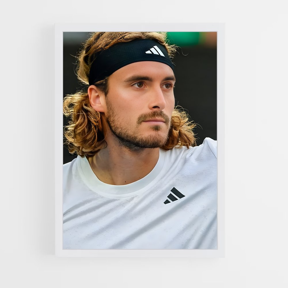 ap-stefanos tsitsipas-1 cadre Blanc