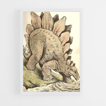 ap-stegosaurus-2 cadre Blanc