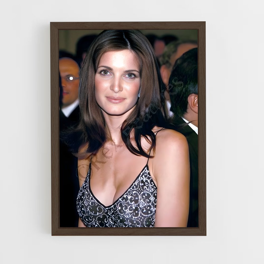 ap-stephanie seymour-2 cadre Bois foncé