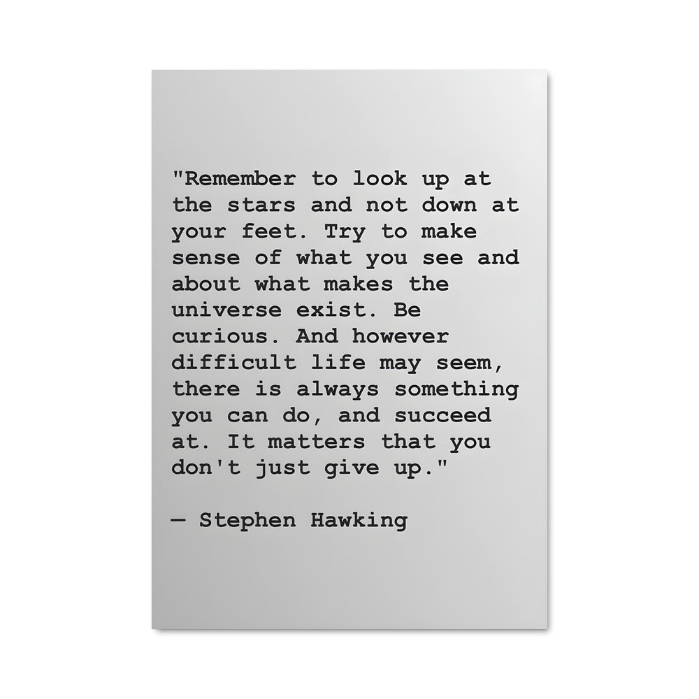 Poster Stephen hawking 18236
