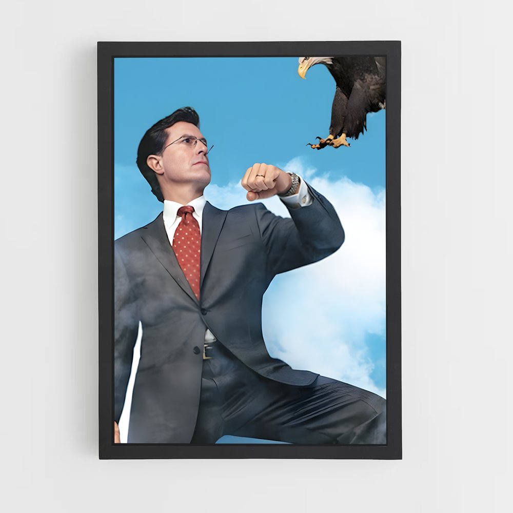 ap-stephen colbert-6 cadre Noir