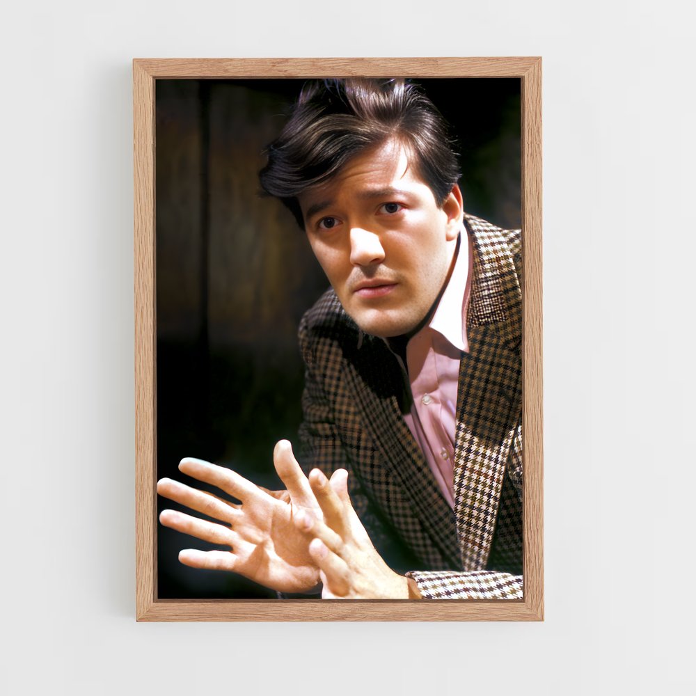 ap-stephen fry-2 cadre Bois clair