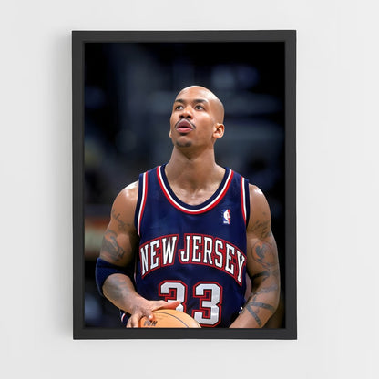 ap-stephon marbury-1 cadre Noir