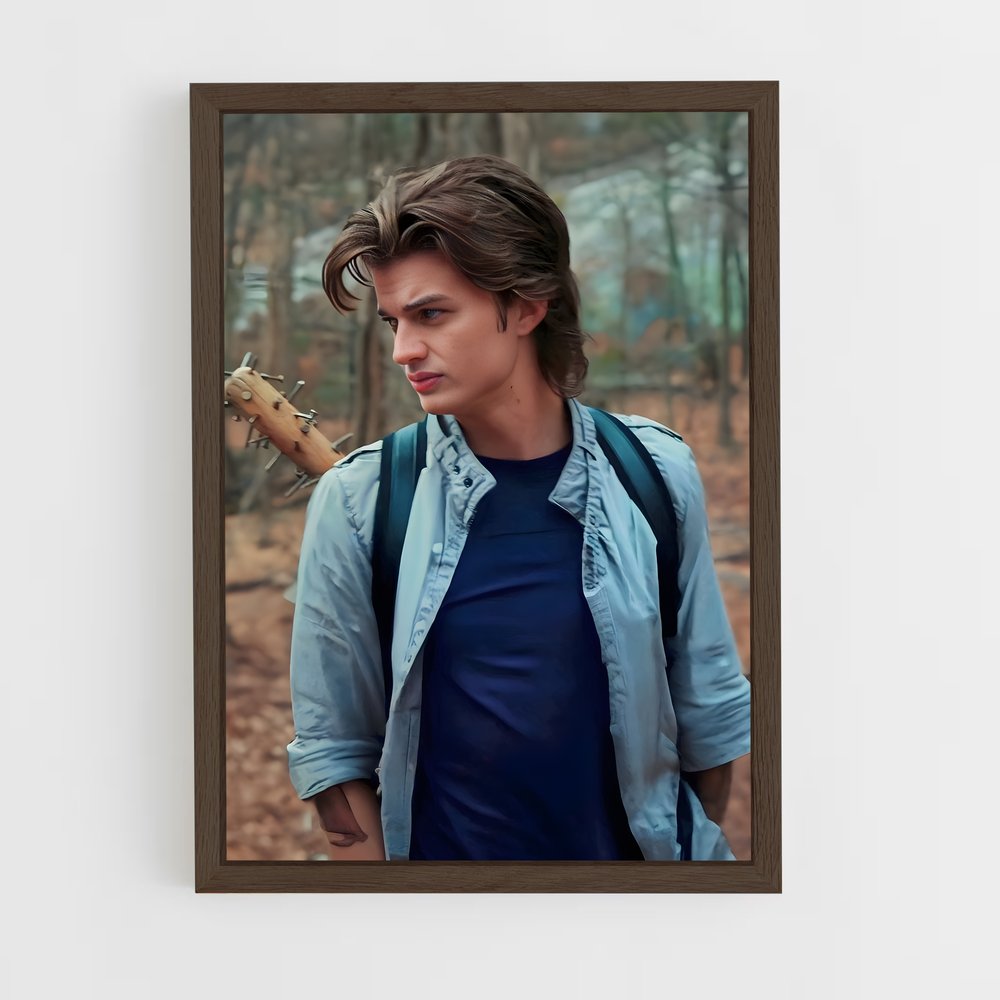 ap-steve harrington-1 cadre Bois foncé