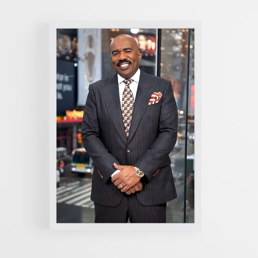 ap-steve harvey-1 cadre Blanc