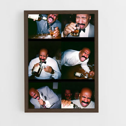 ap-steve harvey-2 cadre Bois foncé