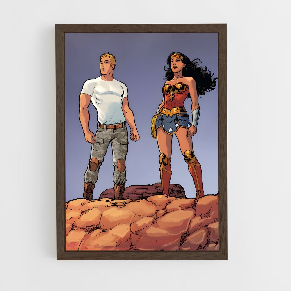 ap-steve trevor-5 cadre Bois foncé