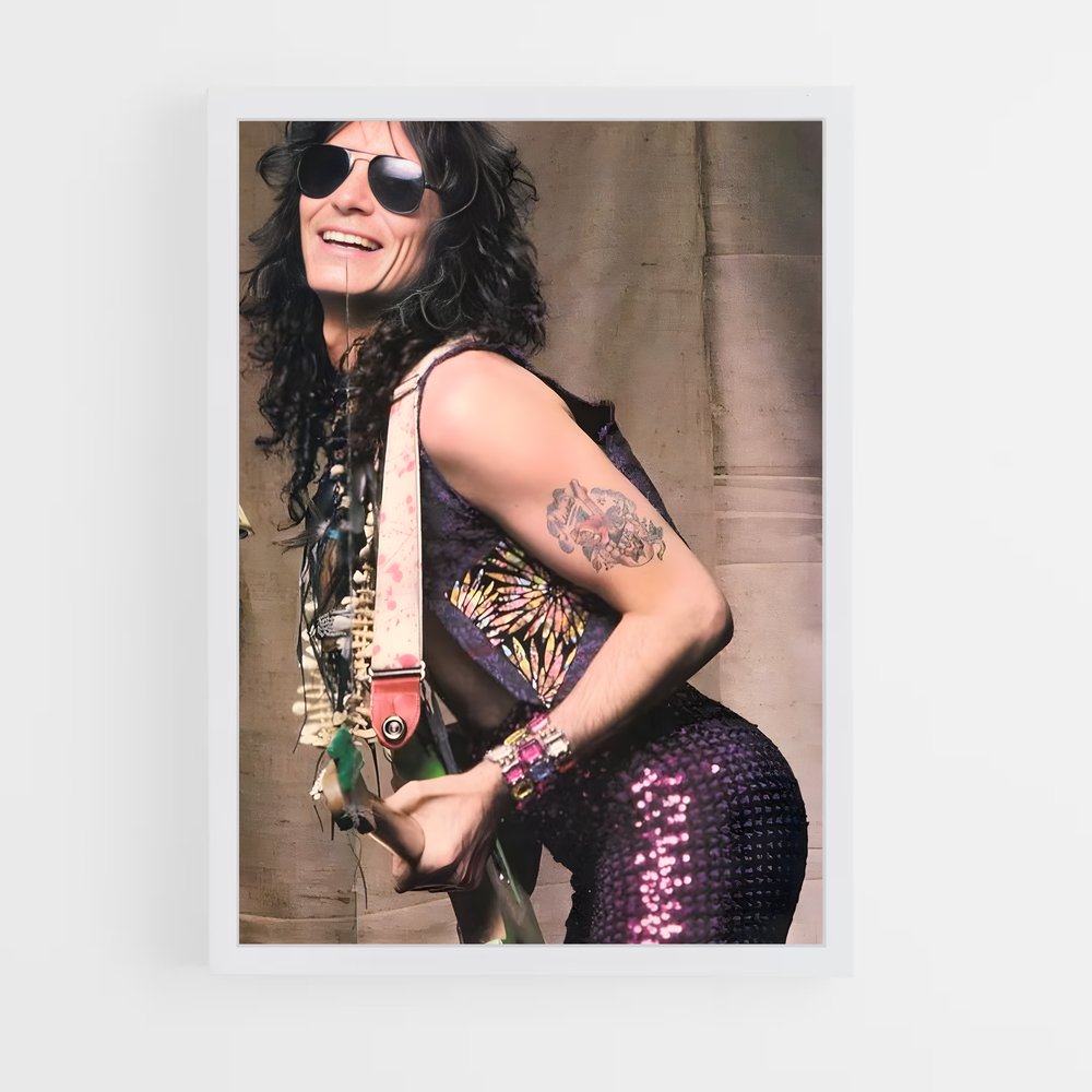 ap-steve vai-1 cadre Blanc