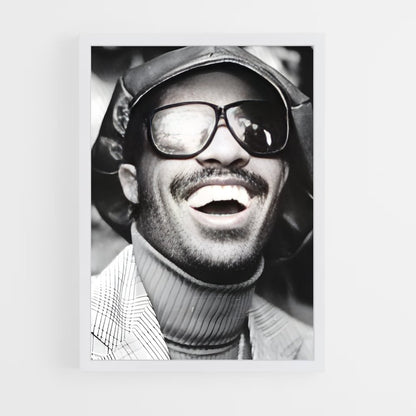 ap-stevie wonder-4 cadre Blanc