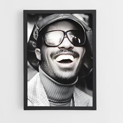 ap-stevie wonder-4 cadre Noir