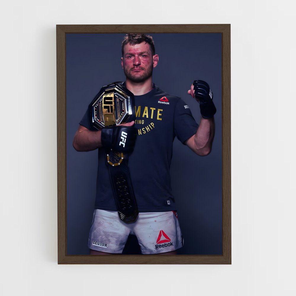 ap-stipe miocic-11 cadre Bois foncé