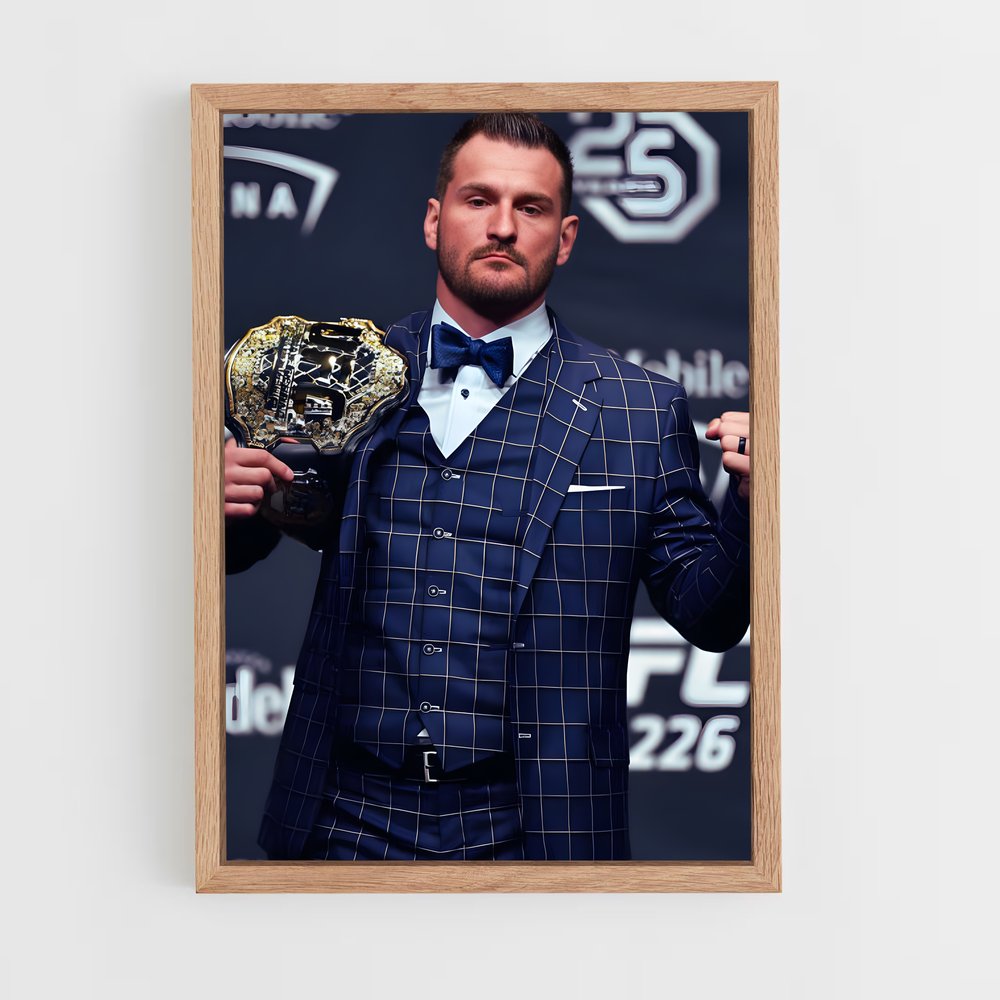 ap-stipe miocic-12 cadre Bois clair
