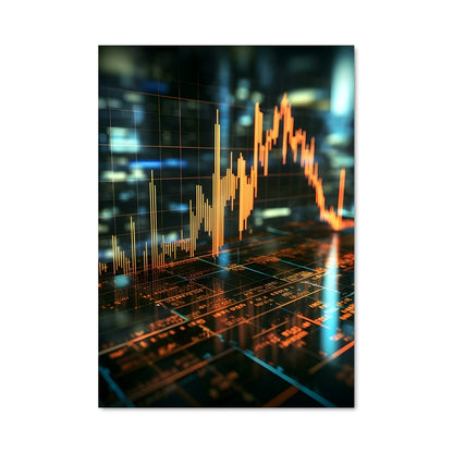Poster Blue Bull Market