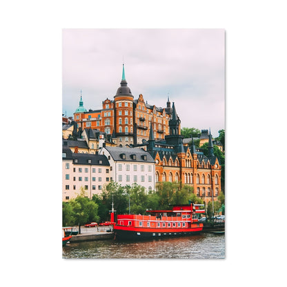 Poster Le Bateau Rouge