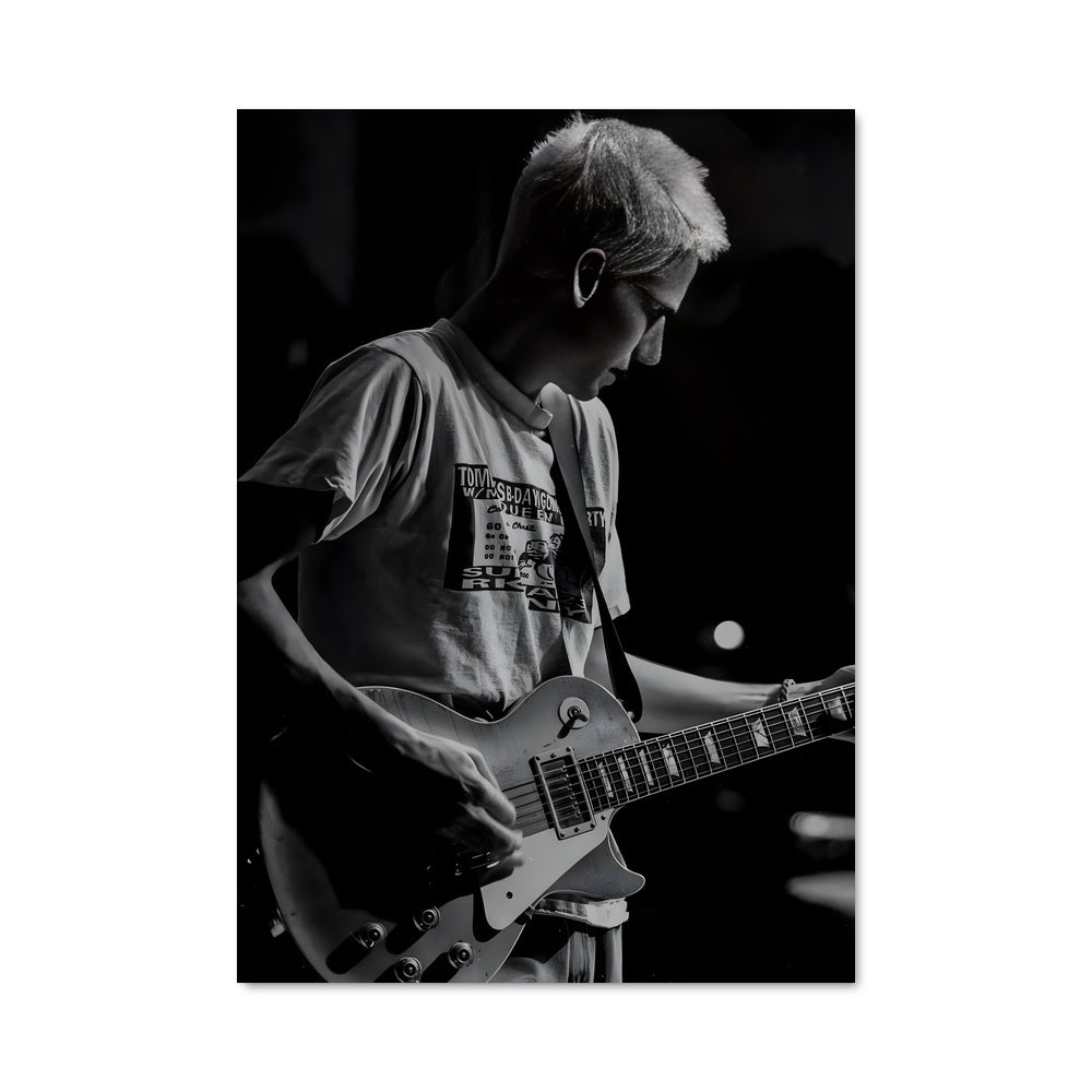 Poster Guitariste Éternel