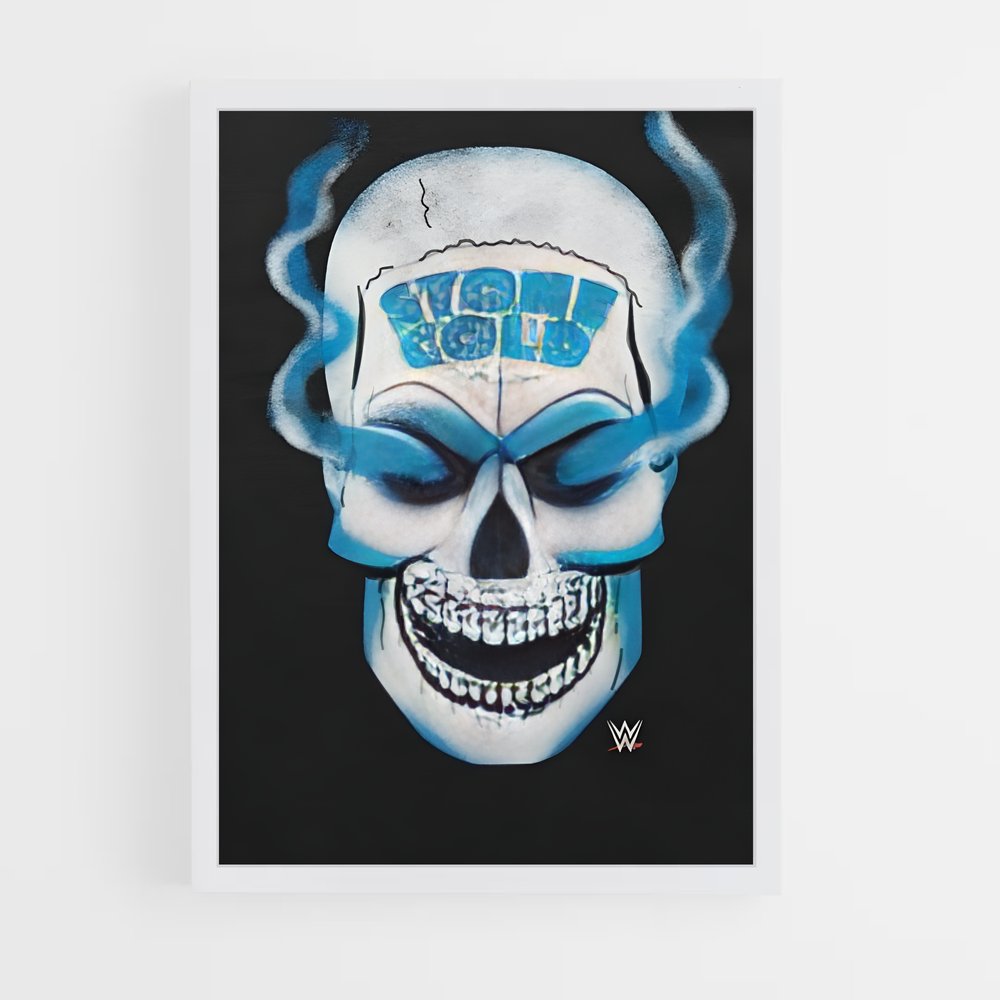 ap-stone cold steve austin-2 cadre Blanc
