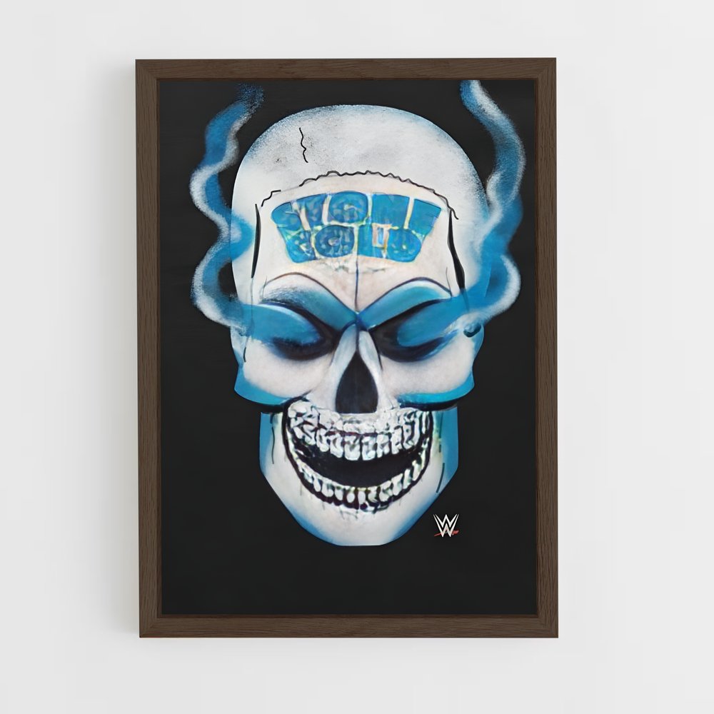 ap-stone cold steve austin-2 cadre Bois foncé