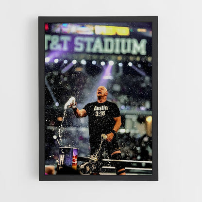 ap-stone cold steve austin-3 cadre Noir