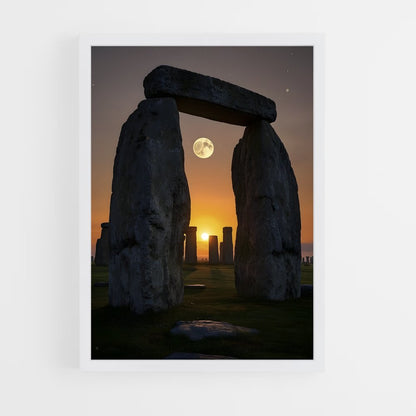 ap-stonehenge-3 cadre Blanc