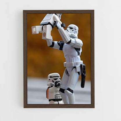 ap-stormtroopers-4 cadre Bois foncé