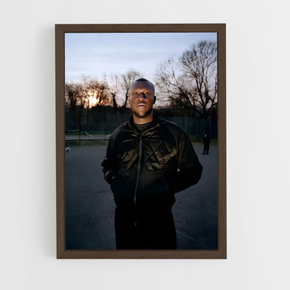 ap-stormzy-4 cadre Bois foncé