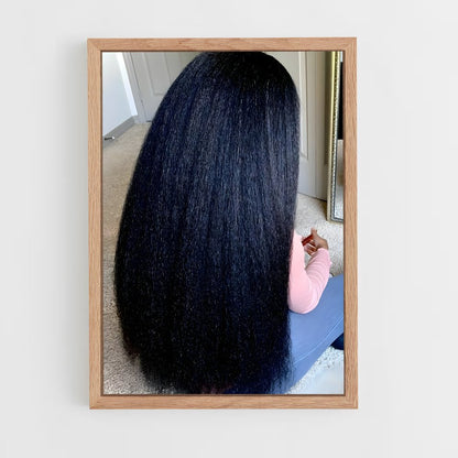 ap-straight hair-4 cadre Bois clair