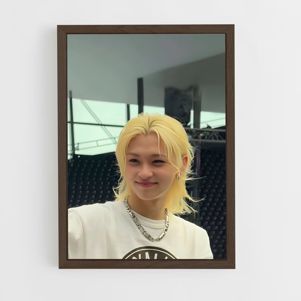ap-stray kids-2 cadre Bois foncé
