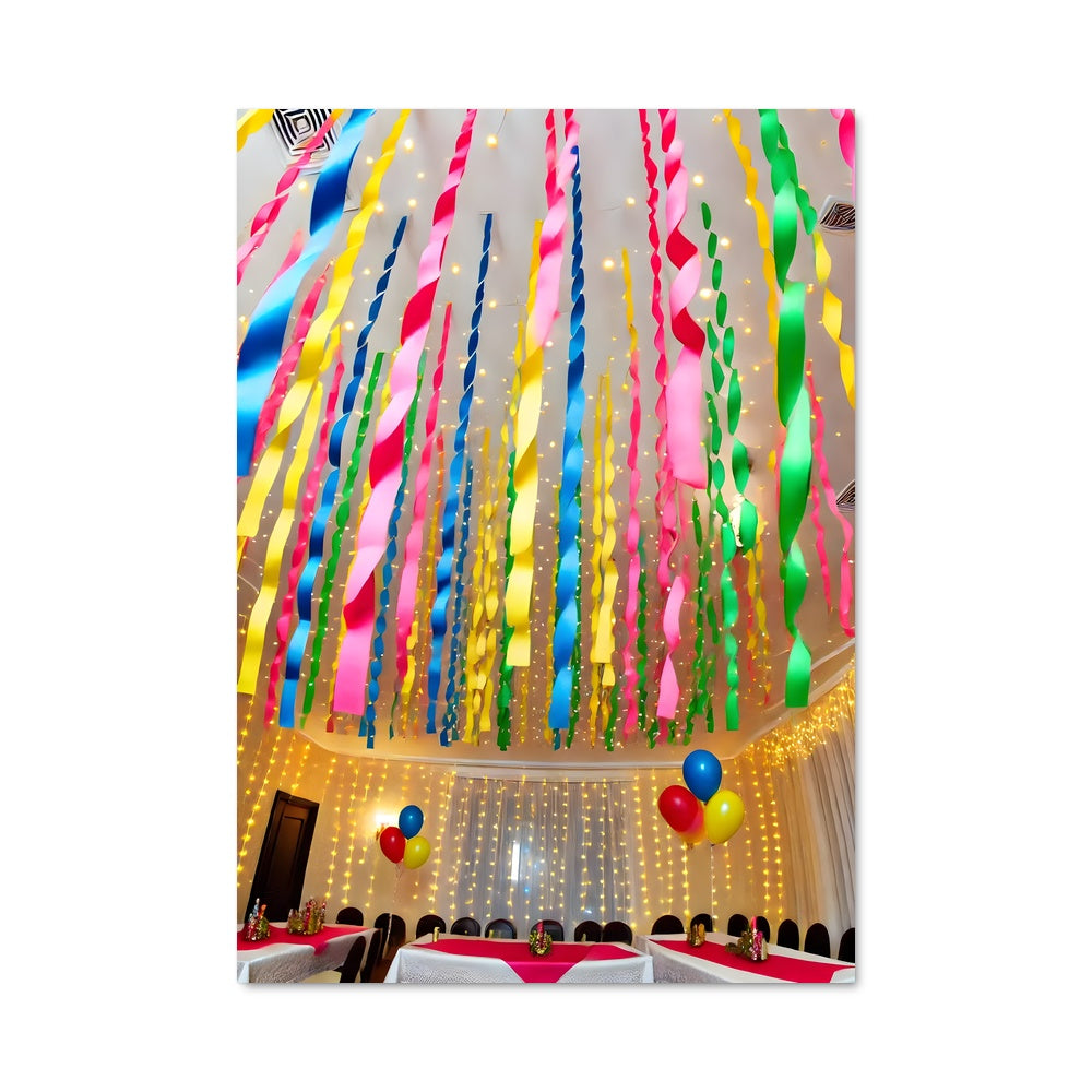 Poster Fête Éclatante
