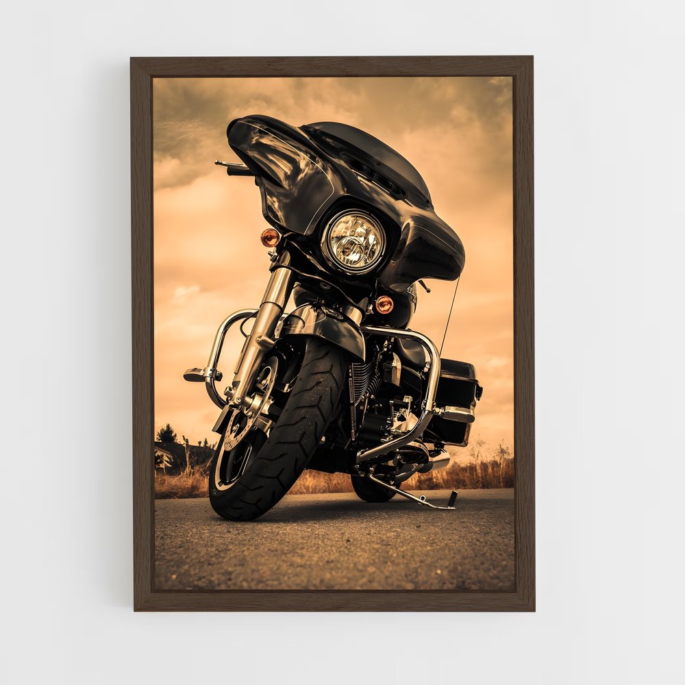 ap-street glide special-1 cadre Bois foncé