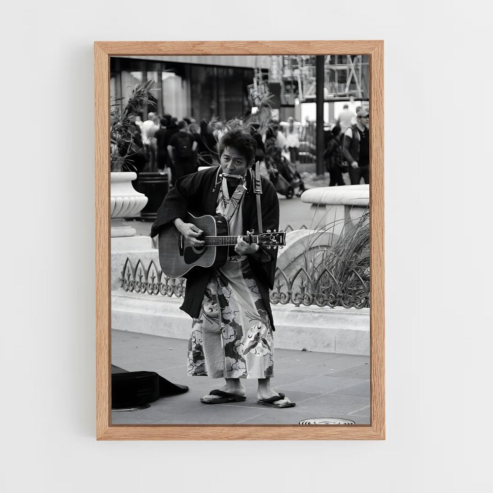 ap-street performer-7 cadre Bois clair