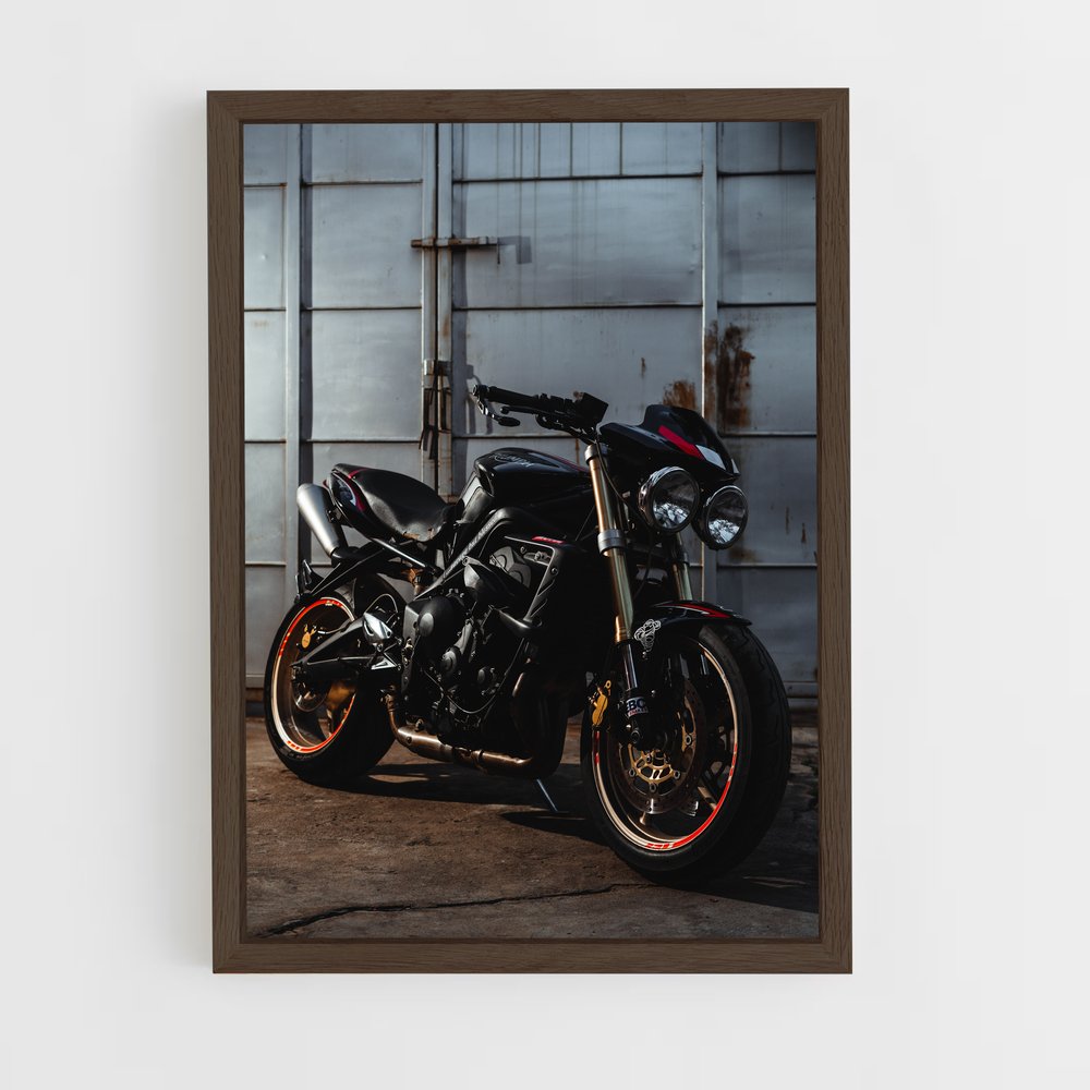 ap-street triple r-1 cadre Bois foncé