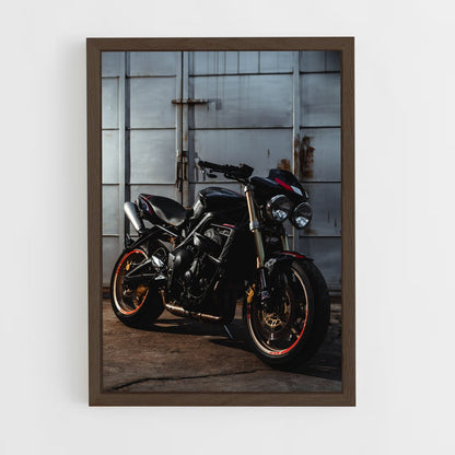 ap-street triple r-1 cadre Bois foncé