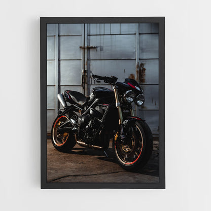 ap-street triple r-1 cadre Noir