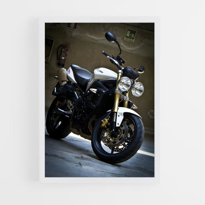 ap-street triple r-3 cadre Blanc