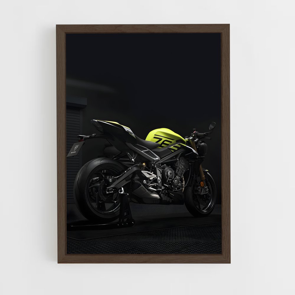 ap-street triple rs-2 cadre Bois foncé