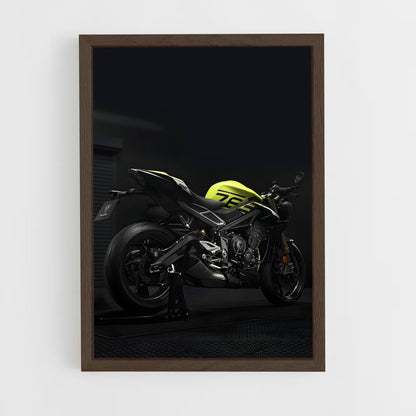 ap-street triple rs-2 cadre Bois foncé