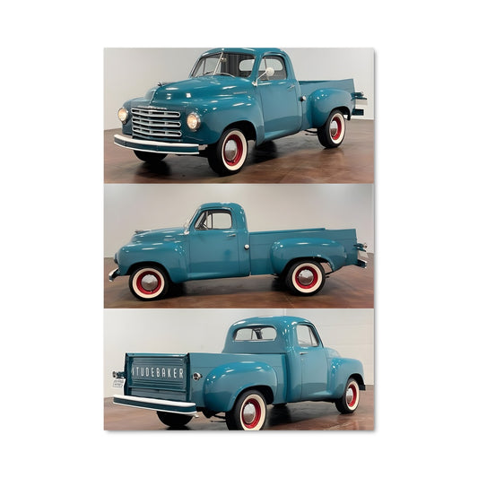 Poster Rouge et Bleu