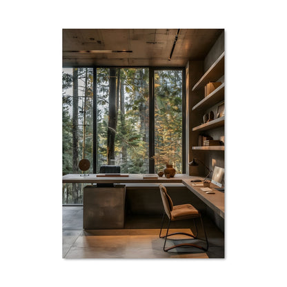 Poster Bureau Lumineux