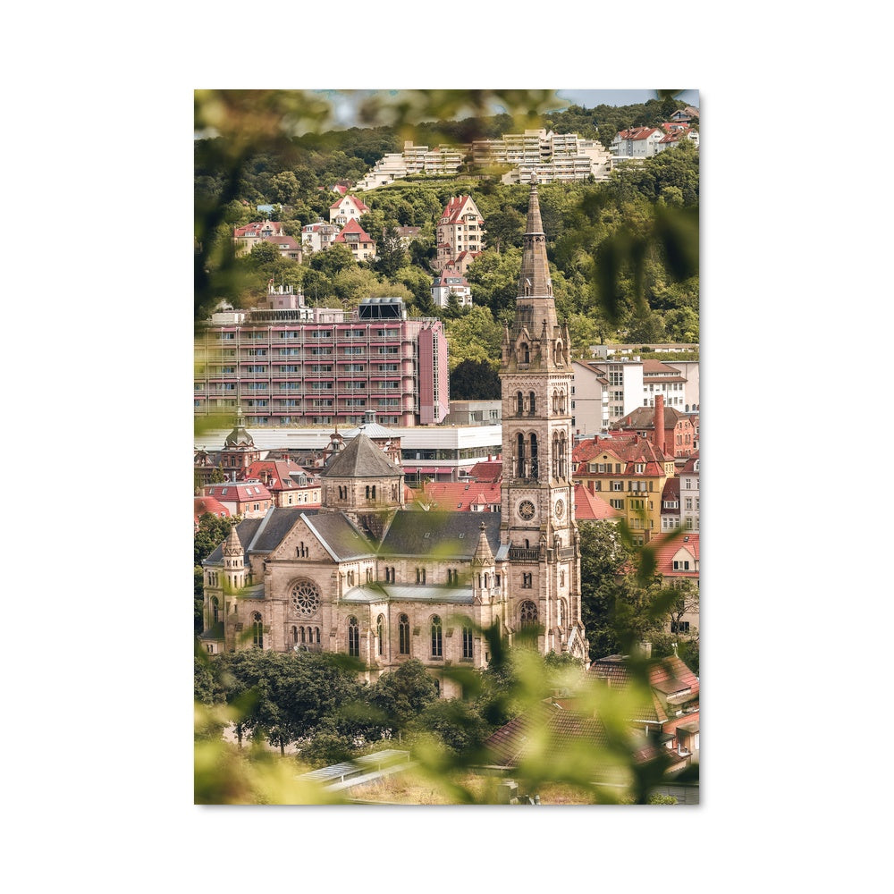 Poster Stuttgart Éternelle