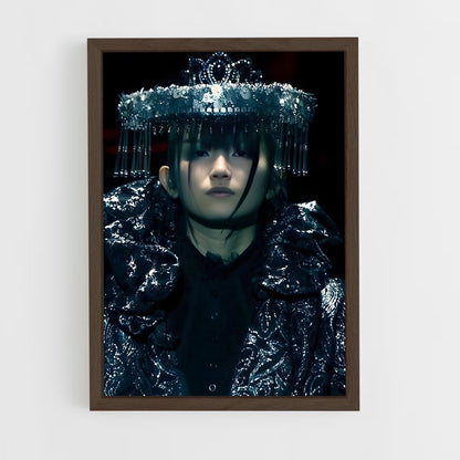 ap-su-metal-4 cadre Bois foncé